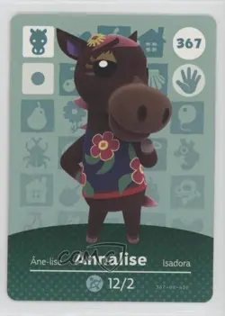 2016 Animal Crossing Amiibo Series 4 Annalise #367 - Image 1