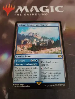 Mtg. Jidoor, Aristocratic Capital. Final Fantasy. Pack Fresh - Image 1