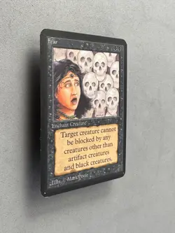 Fear MTG Alpha Edition—Lightly Played Excellent—Vintage Magic: the Gathering - Image 5