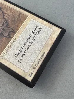 Black Ward MtG BETA—Lightly Played Excellent—Vintage Magic: the Gathering - Image 4