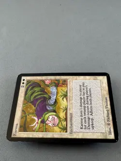 Karma MTG Limited Edition Alpha—Lightly Played EX—Vintage Magic the Gathering - Image 5