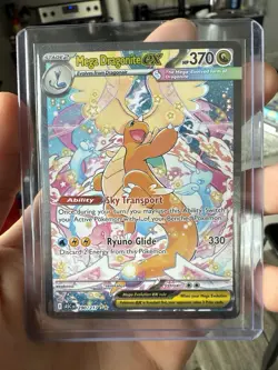 Mega Dragonite ex SIR Pokemon TCG Ascended Heroes 290/217 & Dragonite 271/217 🔥 - Image 2