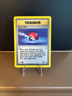 Pokemon Card 1st Edition Jungle Poke Ball 64/64. WoTC Vintage - Image 1