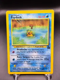 PL - Psyduck - 20 - WoTC Black Star Promo - Pokemon Card - Image 1