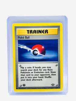 Poke Ball Jungle 1st Edition 64/64 Common vintage WOTC Pokemon - Image 1