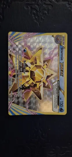 Pokemon BREAK Card Bundle – Machamp, Nidoking, Starmie + Rare Holo Mix - Image 1
