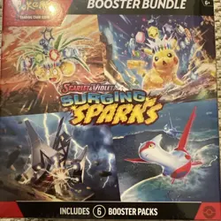 Pokemon TCG Scarlet & Violet Surging Sparks Booster Bundle - NEW Sealed - Image 1