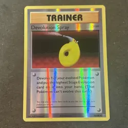 Devolution Spray 76/108 Pokemon XY - Evolutions Reverse Holo - Image 1