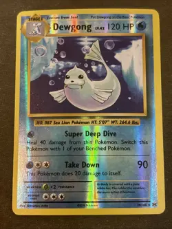 Dewgong 29/108 XY: Evolutions Reverse Holo Pokemon TCG LP 2016 - Image 1