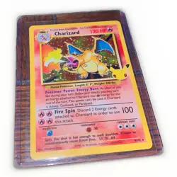 Charizard 4/102 Celebrations: Classic Collection Holo 25th Anniversary Pokemon - Image 1
