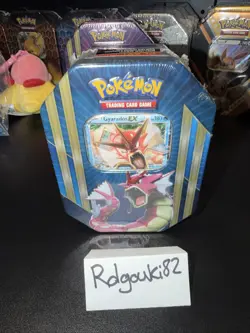 Pokemon Triple Power Tin Gyarados EX 2016 NEW SEALED RARE - read description - Image 1