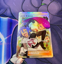 Pokemon Jesse And James Full Art Trainer 68/68 - Hidden Fates NM - Image 2
