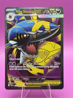 Pokemon TCG: Mega Sharpedo Ex 113/094 Phantasmal Flames Ultra Rare! - Image 1