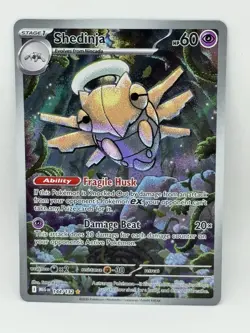 Pokemon TCG Shedinja 144/132 Me01: Mega Evolution Holo NM Condition - Image 1