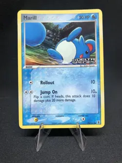 Marill 76/113 Pokemon Delta Species Stamped Reverse Holo NM - Image 1