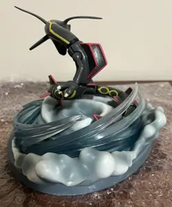 Pokemon TCG Hidden Fates Shiny Rayquaza Statue Figure Limited Collection 2019 - Image 2