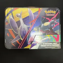 Pokemon TCG 2025 Fall Collector Chest Tin Sealed New - Image 2