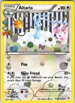 Altaria RC24/RC32 Generations: Radiant Collection Pokemon NM Holo - Image 1