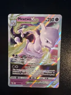 Mewtwo VSTAR - 031/078 - Pokemon GO - NM - Image 1