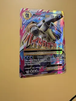 Pokemon M Blastoise EX Full Art Ultra Rare Evolutions Holo 102/108 220 HP - Image 2