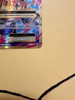 Pokemon M Blastoise EX Full Art Ultra Rare Evolutions Holo 102/108 220 HP - Image 5