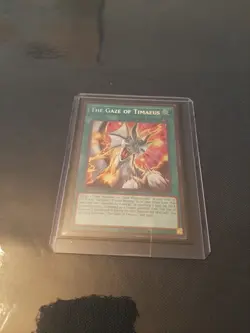 Yugioh The Gaze of Timaeus MZMU-EN013 Secret Rare 1st Edition NM Pack Fresh - Image 1