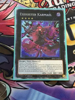 Yu-Gi-Oh! Exosister Karmael Burst Protocol 1st Edition Starlight BPRO-EN044 - Image 1