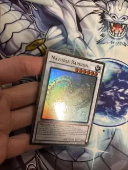 Yugioh Naturia Barkion GLD5-EN033 Ghost Gold Rare Limited Edition VLP (WNU) - Image 5