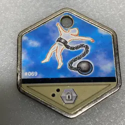 Yu-Gi-Oh Hexors Game Booster Pack (4 Hexors) Mattel Yugioh 1996 Tokens Medal - Image 3