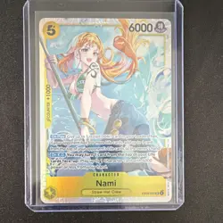 Bandai One Piece Card Game Nami EB03-053 Foil Special Character English - Image 1