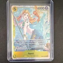 Bandai One Piece Card Game Nami EB03-053 Foil Special Character English - Image 2