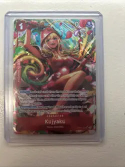 One Piece TCG Kujyaku English Alternate Art OP11-004 a Fist of Divine Speed - Image 1