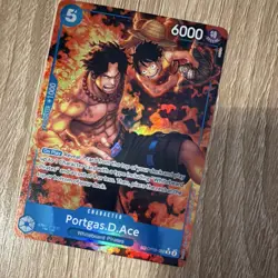 Portgas D. Ace Treasure Rare OP08-052 One Piece TCG - Image 1