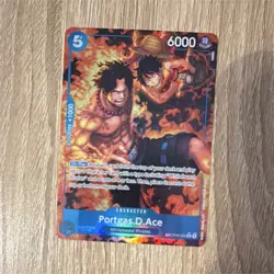 Portgas D. Ace Treasure Rare OP08-052 One Piece TCG - Image 2