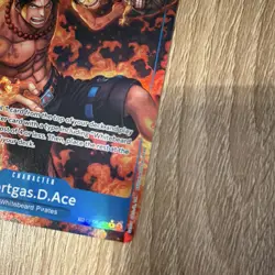Portgas D. Ace Treasure Rare OP08-052 One Piece TCG - Image 4