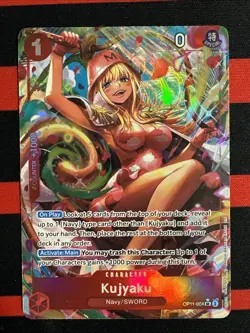 Kujyaku - OP11-004 (Alt Art) - One Piece: A Fist Of Divine Speed - Image 1