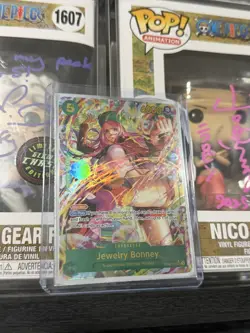 One Piece CCG Jewelry Bonney OP12-118 SEC Alternative Art - Image 1