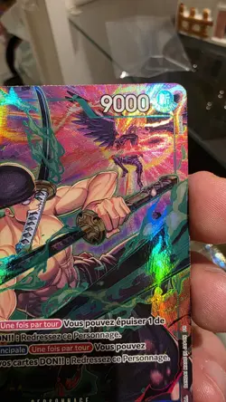 Carte One Piece Roronoa Zoro TR Op06-118 , Treasure Rare Op11 - FR - Image 5