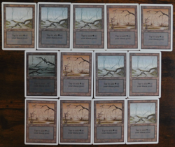 MTG Unlimited Edition Swamps - 13 Cards - LP - Image 1