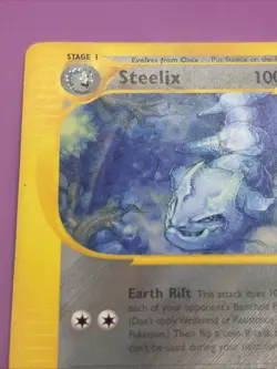 Steelix 035/147 Aquapolis Regular Finish Vintage E-Reader Pokemon Card - Image 3
