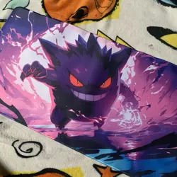 Gengar Rubber Playmat Play Mat For Tcg Trading Card Game Pokemon - Image 1