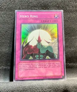 Hero Ring GX1-EN003 Yu-Gi-Oh! GX Duel Academy Promo Cards Limited Ed Super Rare - Image 2