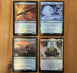 MTG Avatar Prerelease Promo NM Lot, The Last Airbender TLA Date Stamped, 4 Cards - Image 1