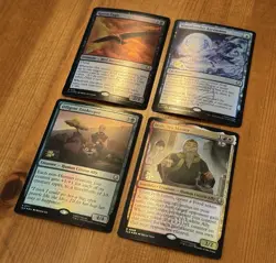 MTG Avatar Prerelease Promo NM Lot, The Last Airbender TLA Date Stamped, 4 Cards - Image 2