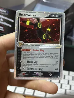 Umbreon ex 112/115 EX Unseen Forces 2005 Holo Rare Pokemon Card TCG - Image 3