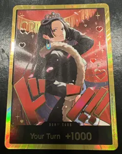 Boa Hancock Gold Framed Don!! One Piece Card Game EB-03 English 🔥🔥 - Image 1