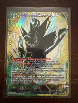 Cell Abominable Power Dragon Ball Super Trading Card Game BT17-145 SR - Image 1