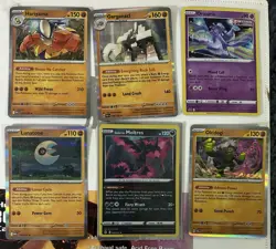 Pokemon TCG Lot of 6 Holo Foil Cards From Various Sets NM Near Mint - Image 1
