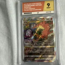 ACE 9 Charizard VSTAR SWSH262 2022 Black Star Promo | Pokemon TCG Ultra Premium - Image 1