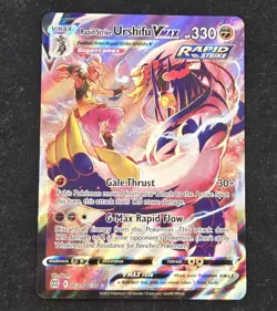 Pokemon Rapid Strike Urshifu VMAX TG21 BRS Brilliant Stars Trainer Gallery NM/LP - Image 1